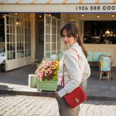 Sac à main cuir tannage végétal - Colette