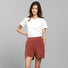 Short coton biologique - Terry - marron - fairytale